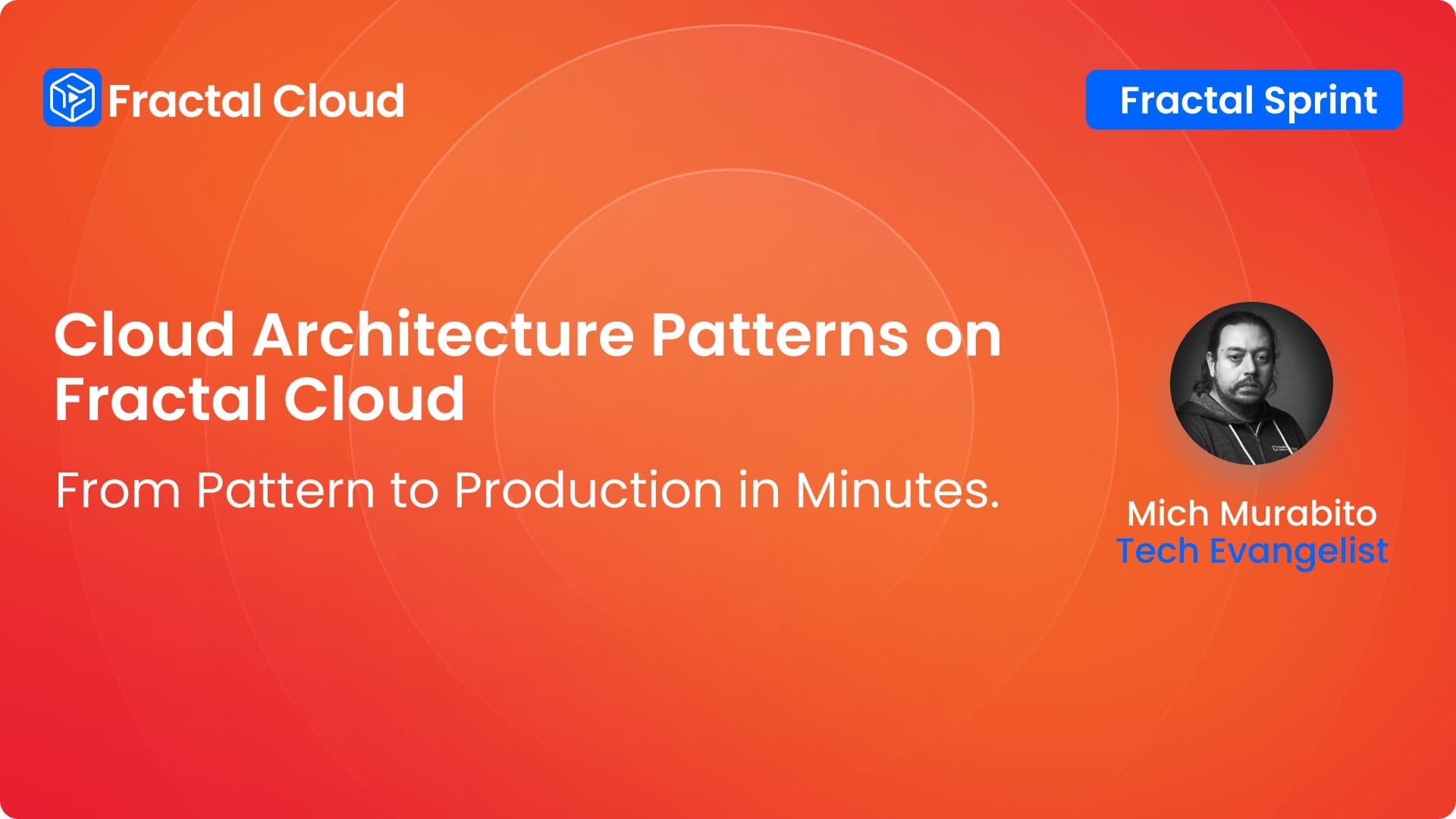Cloud Architecture Patterns on Fractal Cloud, From Pattern to Production in Minutes